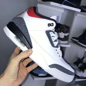 Jordan 3 SE Fire Red Denim
